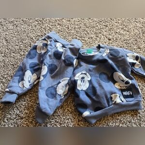 Mickey Mouse Matching Set, Worn Once